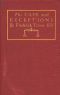 [Gutenberg 32221] • The Case and Exceptions: Stories of Counsel and Clients